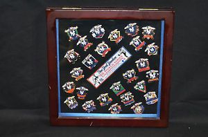 New York Yankees 26 World Series Championships Limited Edition Pin Set Framed