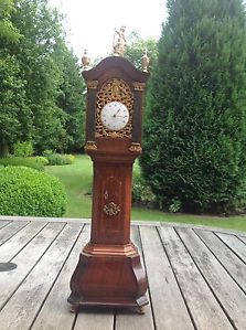 Antique Miniature Grandfather Clock Verge Fusee 18th C Eardly Norton Mechanism