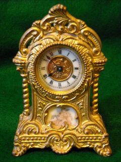 Antique Ansonia Miniature Novelty Clock