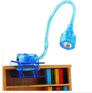 Portable LED Clip on Flexible Book Bed Light Reading Booklight Night Study Room
