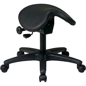 New Short Saddle Seat Ergonomic Medical Dental Tattoo Office Stools Chair Chairs
