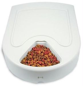 PetSafe Five 5 Meal Automatic Pet Dog or Cat Feeder with Electronic Timer