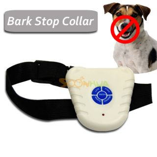 Ultrasonic Anti Bark No Barking Dog Training Shock Control Collar