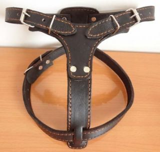 New Leather Pet Harnesses Pulling Bully Pit Bull Dog Harness Large Breed Dogs