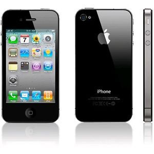 New Black Apple iPhone 4S 32GB Factory Unlocked GPS WiFi iPod Phone