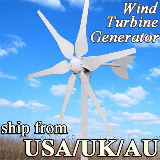 300W Wind Turbine Wind Generator Wind Energy System Wind Power Green Energy M1