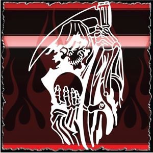 Grim Reaper 10 Airbrush Stencil Template Harley Paint