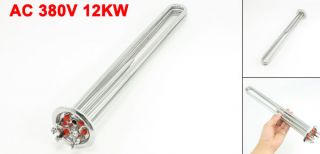 3U Shaped Stainless Steel Water Heater Electric Heating Element AC380V 12KW