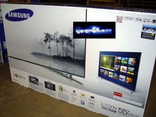 Samsung UN55F8000 55" LED LCD Flat Panel HDTV 1080p Smart TV with 3D Glasses New 845251053906