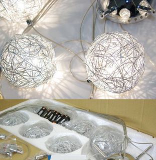 New Modern Contemporary Wire Ball Ceiling Light Pendant Lamp Lighting Fixture