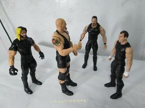 WWE Custom The Shield Big Show Action Figure Mattel Elite RARE Raw Smack Down
