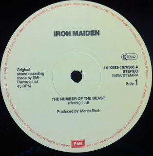 Iron Maiden Number of The Beast