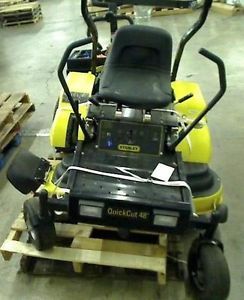 Stanley 48ZS 48 inch 20 HP Heavy Duty Riding Lawn Mower with Rollbar $3 764 99