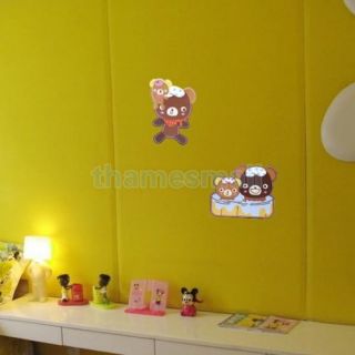 Cute Cartoon Bear Wall Decal Sticker Baby Room Wardrobe Nursery Wall Decoration