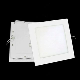USA 2pcs 16W CREE LED Recessed Ceiling Square Panel Down Lights Bulb White Light