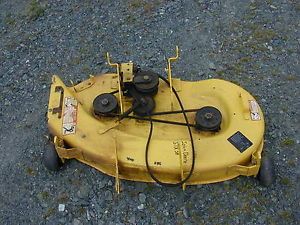 John Deere STX38 STX 38 Yellow Deck Dash Cover on PopScreen