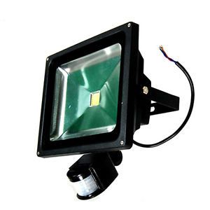 30W LED Flood Light PIR Motion Sensor Garage Security Super Bright AC