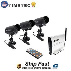T3 Wireless Outdoor Night Vision Security Surveillance Video Camera CCTV System