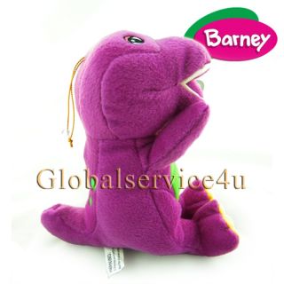 Barney Plush Doll with I Love Song Music by Fisher Price 8" Large Stuffed Toy US