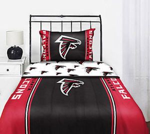 Atlanta Falcons NFL Queen Comforter Sheets Bedding