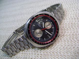 Vintage Seiko 6138 0011 UFO Men's Chronograph Automatic Watch