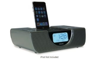 iHome IP42 Dual Alarm FM Clock Radio for iPhone iPod New in Box