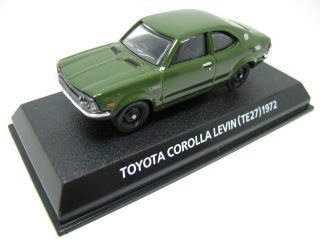 1 64 Toyota Corolla Levin TE27 1972 Green Konami NP