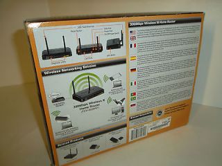 TRENDnet Wireless N Router 300Mbps 802 11g N 4 Port 10 100 WPA2 TEW 652BRP Soho 710931600391