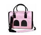 Luxury Comfort Dog Carriers for Small Dog Airline Carrier Pet Dog Bags Red Pink