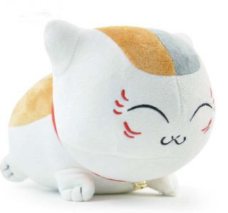 Plush Natsume Yuujinchou Madara Cat Teacher Nyanko Sensei White Toy Two Styles