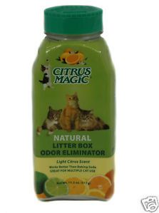 Citrus Magic Cat Litter Box Odor Eliminator Scented New
