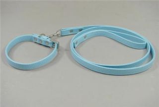 Pet Products Wholesale Dog Collars and Leashes Set Blank Dog Leads 8 Colors