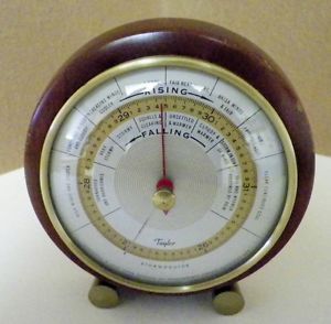 Vtg Antique 1927 Taylor Stormoguide Barometer Weather Instrument ...