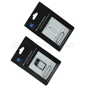 Micro Sim Card Adapter Tray Holder Converter for All Phones