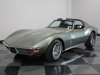 'S Matching Vette Original Steel Cities Gray Car Runs and Drives Great Nice
