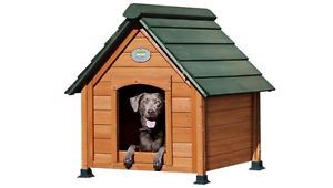 New Back Yard Large Dog House Comfy Dog Cottage Cedar Dog House