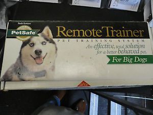 PetSafe Remote Trainer Big Dog Pet Training Shock Collar Box