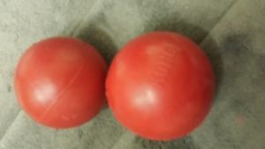 Kong Dog Toy Large Red Solid Rubber Ball Durable Super Bounce