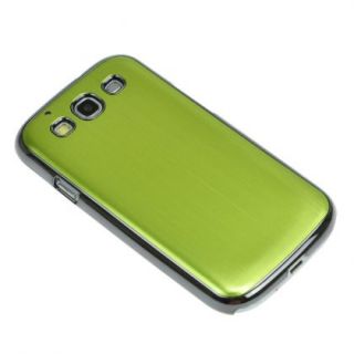Green Brushed Metal Aluminum Hard Case for Samsung Galaxy S3 SIII I9300