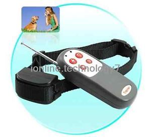 4in1 Remote Small Med Dog Training Shock Vibrate Collar