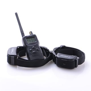 1000M Waterproof Remote Pet Dog Training Collar System for 1 2 or 3 Dogs Beeper