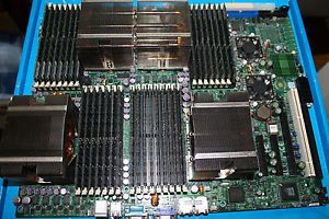 Super Micro H8QMI 2 Server Motherboard w AMD Processor 64GB RAM WOW