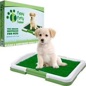 Paw Puppy Potty Trainer Indoor Restroom Pet Pad Dog Mat Plastic Durable New