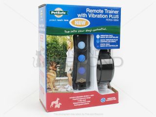 New PetSafe Vibration Plus Shock Remote Trainer Training Dog Collar PDT00 12894
