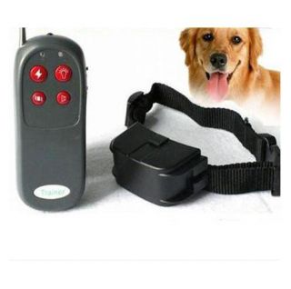 4 in 1 Electronic Remote Small Med Large Dog Training Collar Vibration Shock
