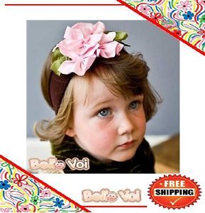 Flower Bow Headband Hair Clothing Accessories Girls Baby Infant Toddler Children