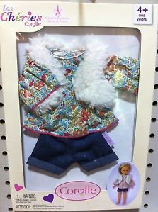 Corolle Baby Doll Clothing Outfit Accessories Les Cheries 13" Short Set T0528 0