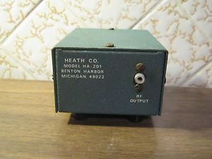 Heathkit Ha 201 Power Amp for 2 Meter Ham Radio Transmitters Antennas