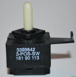 Whirlpool Dryer Switch 3399642 W10168169 30Day Warranty