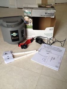 PetSafe Pet Safe Wireless Fence Pet Containment System If 100 w Collar
